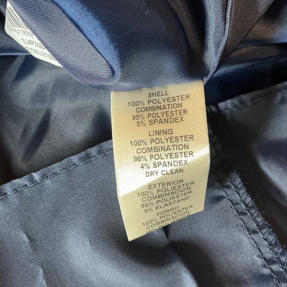 Eliza J Women's Sequin Tulle Sleeveless Halter Evening Gown Blue Size 12P Dress - Picture 10 of 12